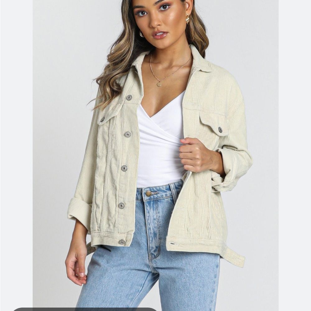 Showpo corduroy trucker jacket